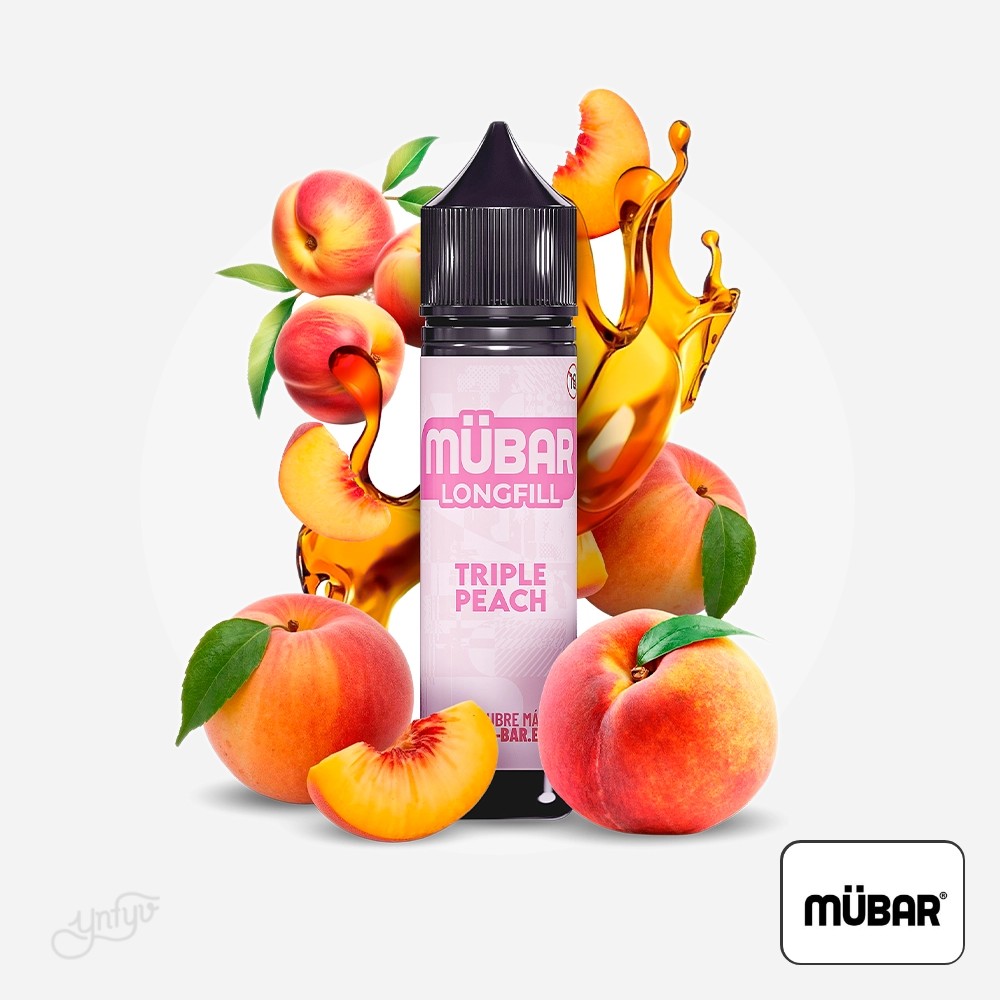 Aroma Triple Peach 9Ml (Longfill) - Mübar | Yonofumoyovapeo.com aroma triple peach 9ml (longfill) - mübar