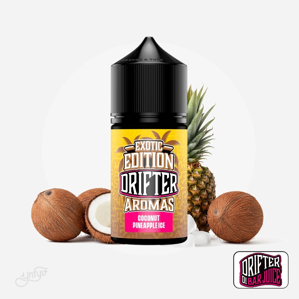 Aroma Exotic Coconut Pineapple Ice 6Ml (Longfill) - Drifter | Yonofumoyovapeo.com aroma exotic coconut pineapple ice 6ml (longfill) - drifter