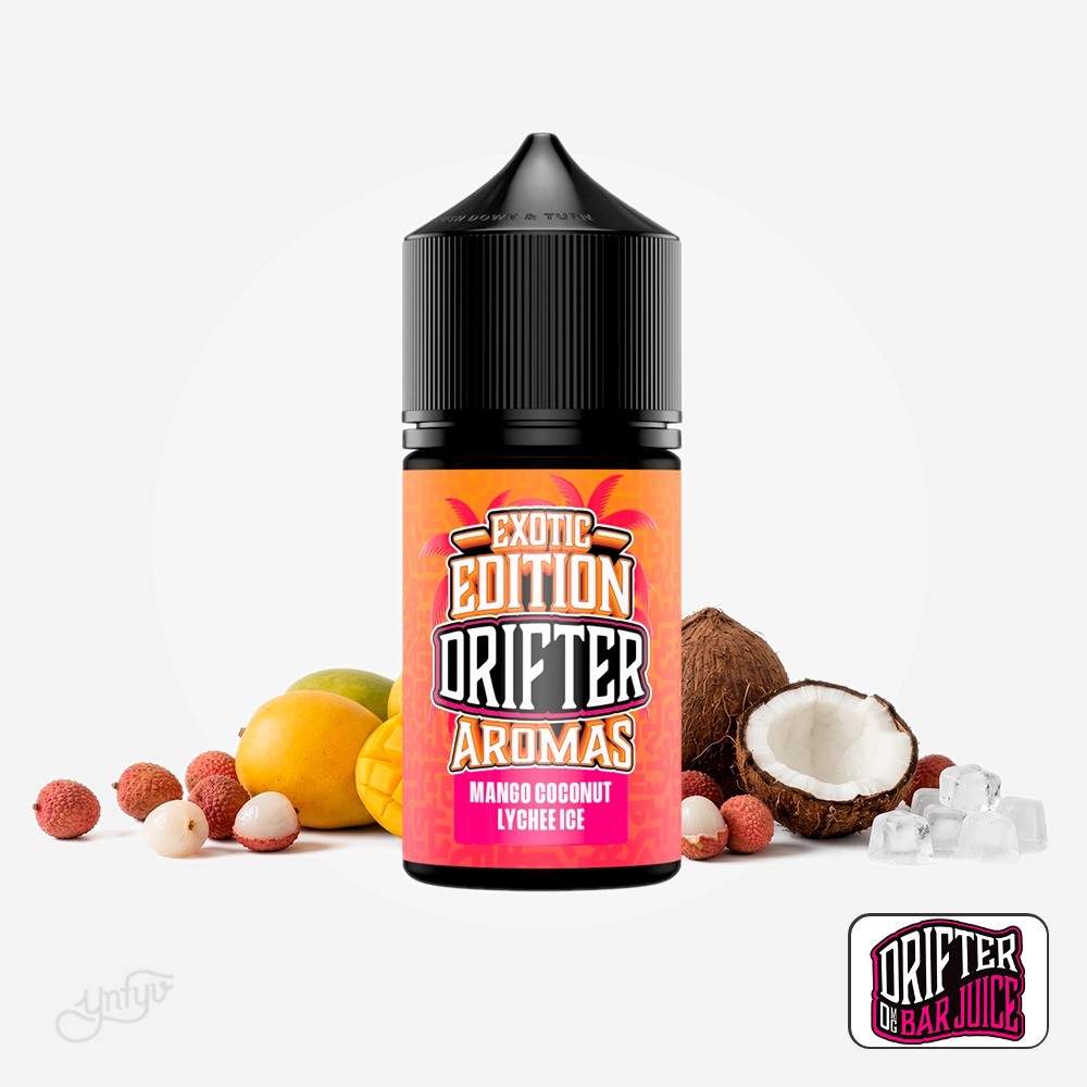 Aroma Exotic Mango Coconut Lychee Ice 6Ml (Longfill) - Drifter | Yonofumoyovapeo.com aroma exotic mango coconut lychee ice 6ml (longfill) - drifter