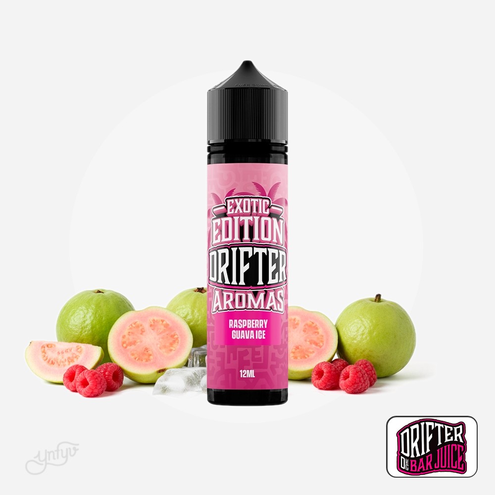Aroma Exotic Raspberry Guava Ice 12Ml (Longfill) - Drifter | Yonofumoyovapeo.com aroma exotic raspberry guava ice 12ml (longfill) - drifter