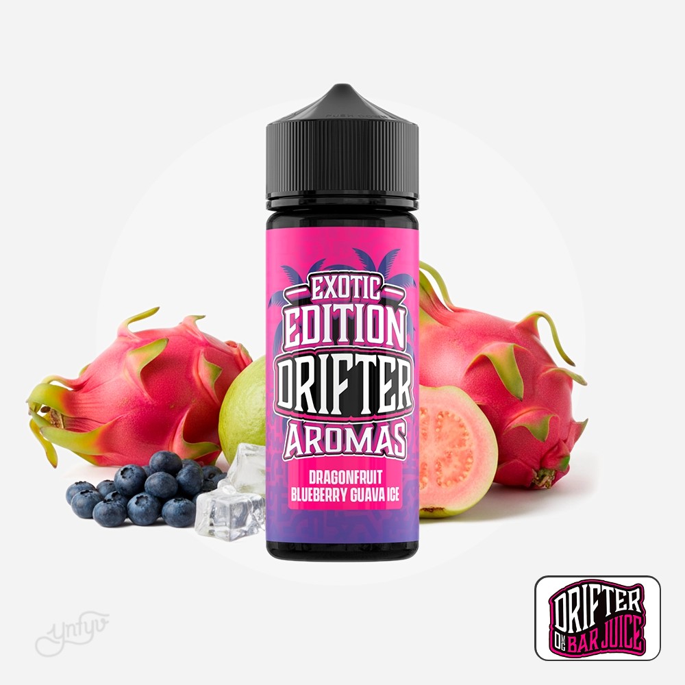 Aroma Exotic Dragonfruit Blueberry Guava Ice 24Ml (Longfill) - Drifter | Yonofumoyovapeo.com aroma exotic dragonfruit blueberry guava ice 24ml (longfill) - drifter