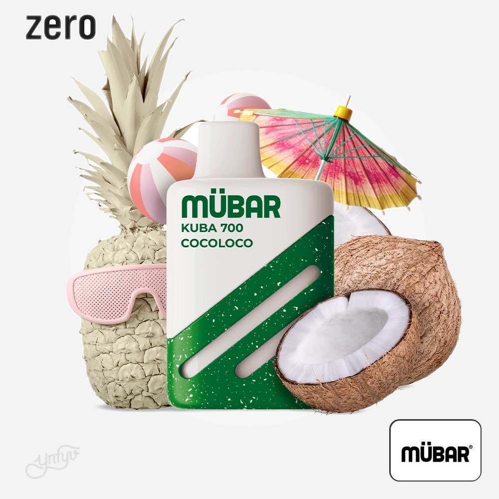 Vaper Desechable Kuba 700 Cocoloco 0Mg Mübar | Yonofumoyovapeo.com vaper desechable kuba 700 cocoloco 0mg mübar