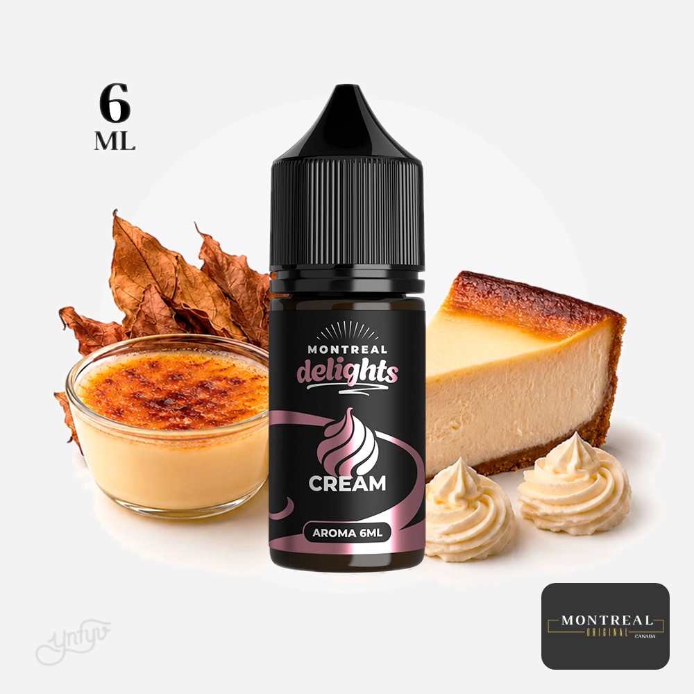 Aroma Delights Cream 6Ml (Longfill) - Montreal | Yonofumoyovapeo.com aroma delights cream 6ml (longfill) – montreal