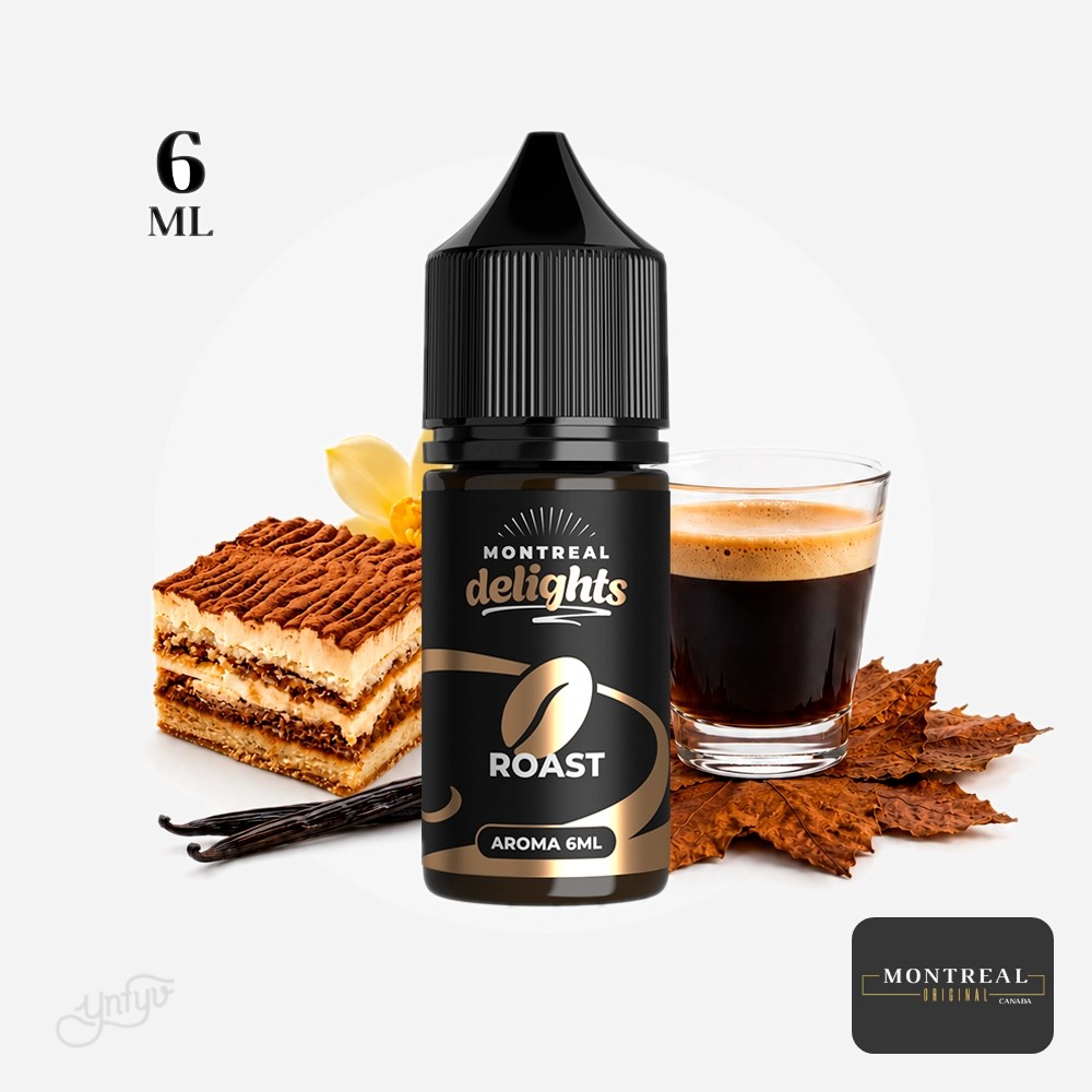 Aroma Delights Roast 6Ml (Longfill) - Montreal | Yonofumoyovapeo.com aroma delights roast 6ml (longfill) – montreal