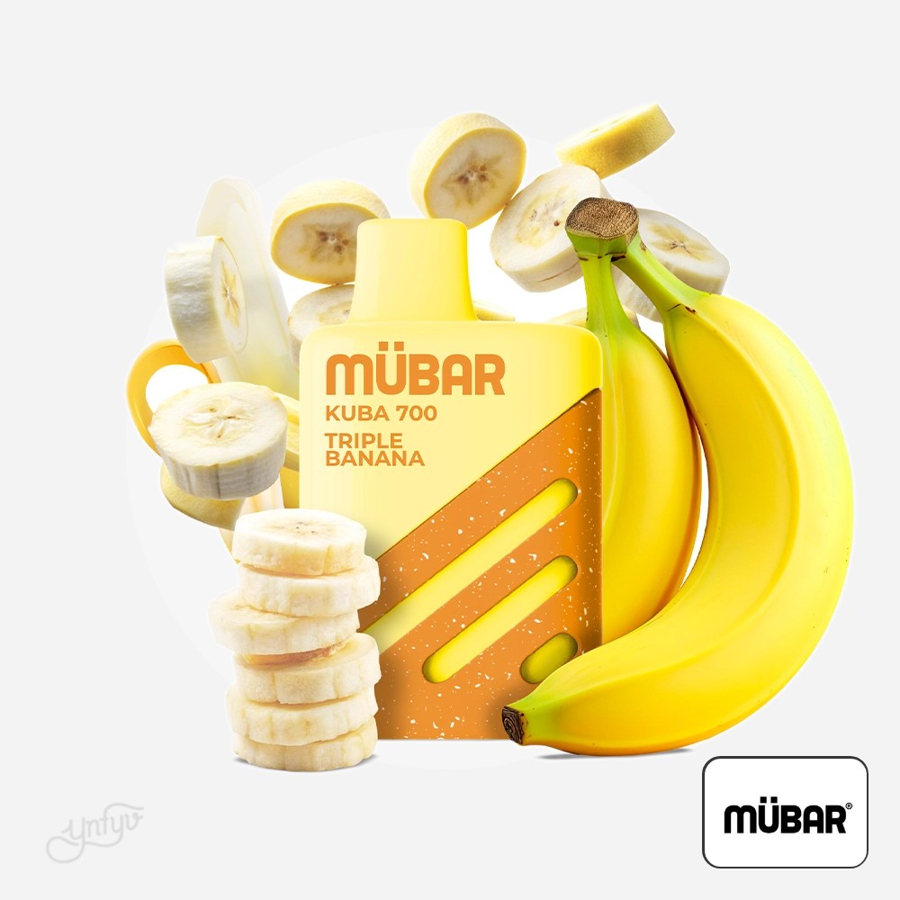 Vaper Desechable Kuba 700 Triple Banana 20Mg Mübar | Yonofumoyovapeo.com vaper desechable kuba 700 triple banana 20mg mübar