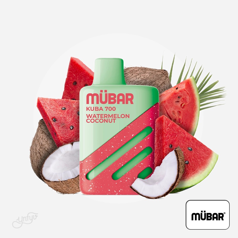 Vaper Desechable Kuba 700 Watermelon Coconut 20Mg Mübar | Yonofumoyovapeo.com vaper desechable kuba 700 watermelon coconut 20mg mübar
