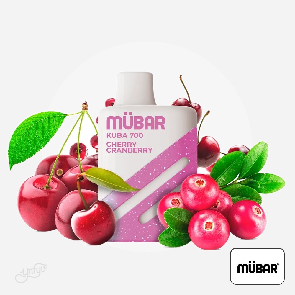 Vaper Desechable Kuba 700 Cherry Cranberry 0Mg Mübar | Yonofumoyovapeo.com vaper desechable kuba 700 cherry cranberry 0mg mübar