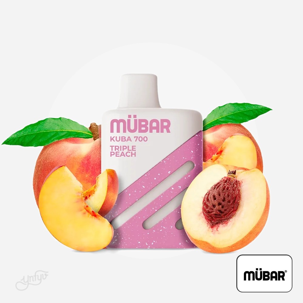 Vaper Desechable Kuba 700 Triple Peach 0Mg Mübar | Yonofumoyovapeo.com vaper desechable kuba 700 triple peach 0mg mübar