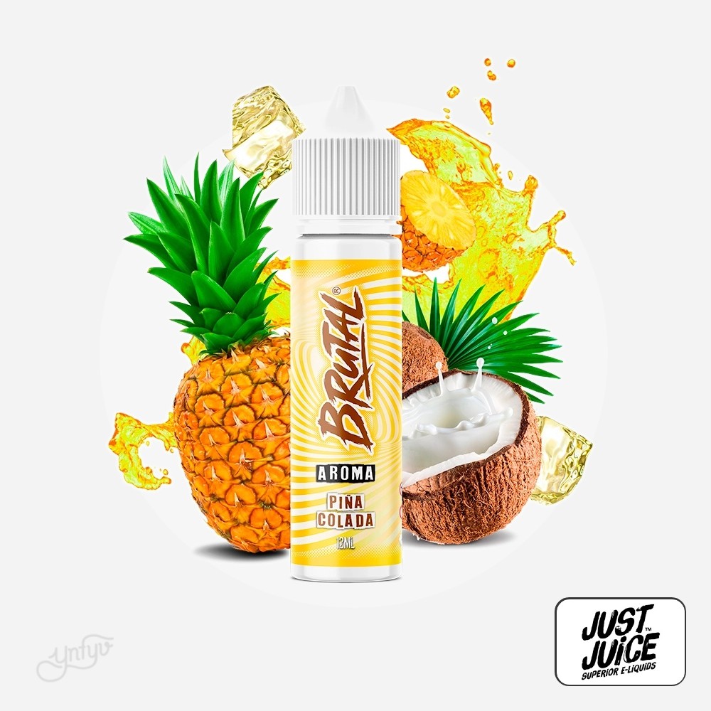Aroma Piña Colada 12Ml (Longfill) - Brutal Drinks By Just Juice | Yonofumoyovapeo.com aroma piña colada 12ml (longfill) – brutal drinks by just juice