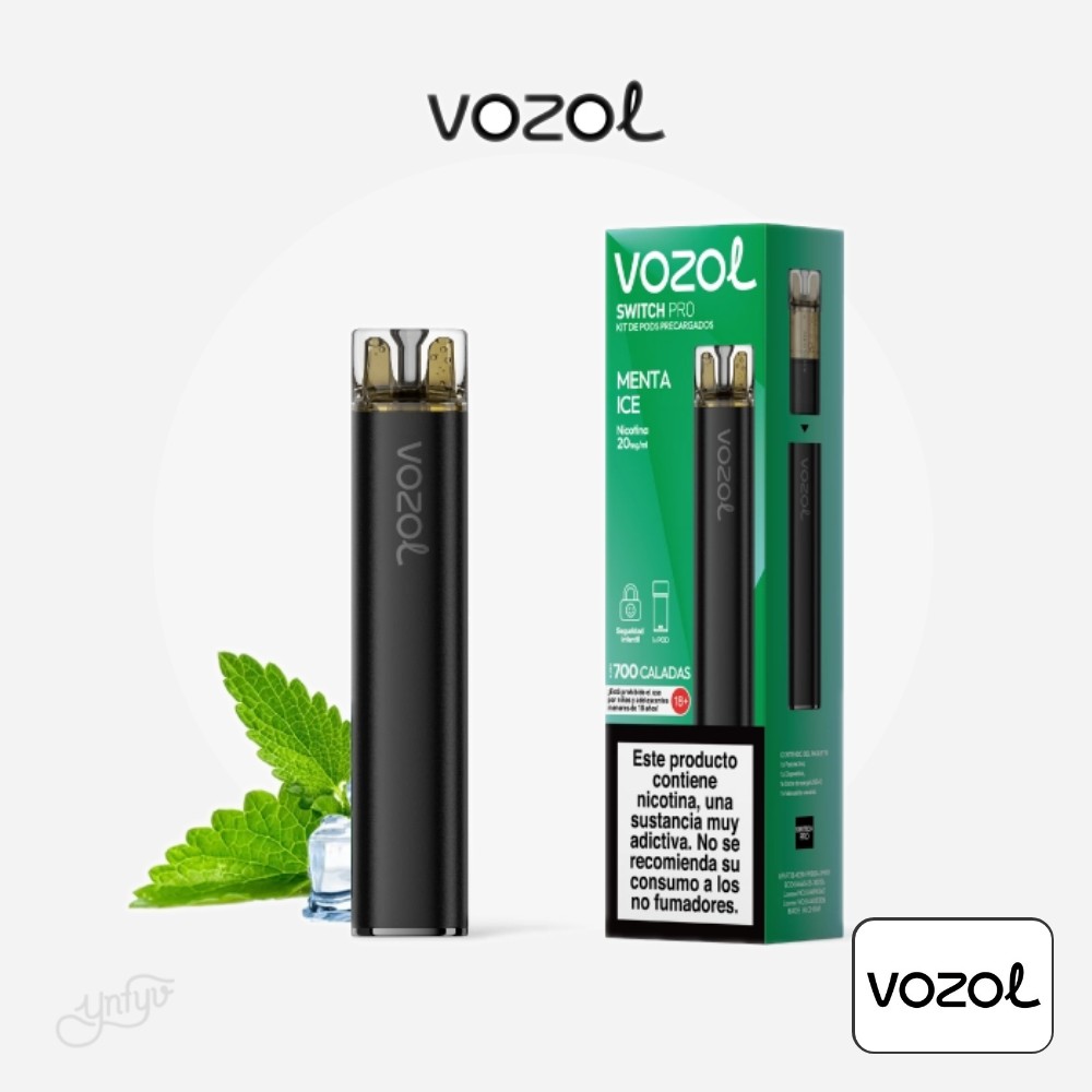 Pod Kit Switch Pro Menta Ice Vozol | Yonofumoyovapeo.com pod kit switch pro menta ice vozol