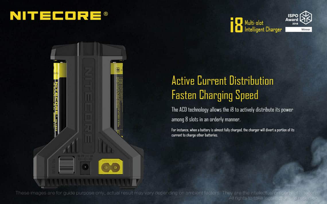 Cargador Nitecore I8 | Yonofumoyovapeo.com cargador nitecore i8 | yonofumoyovapeo.com