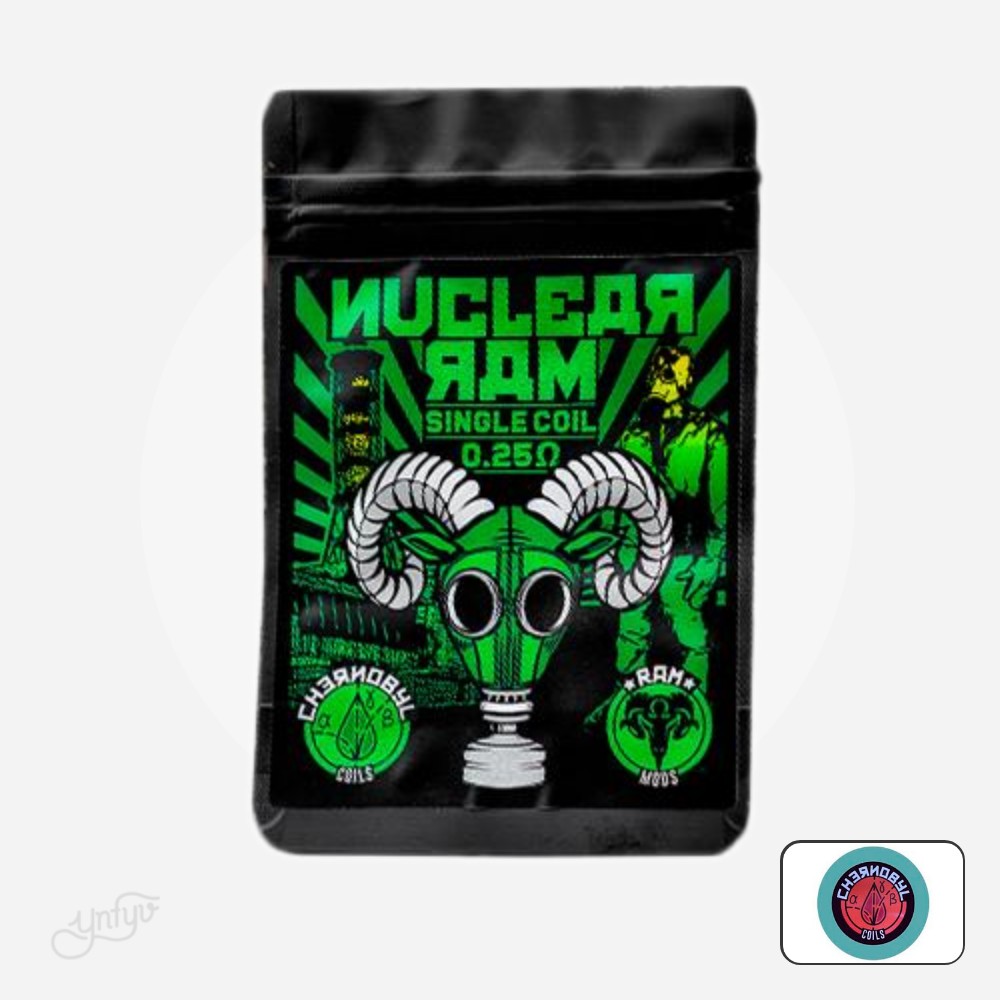Chernobyl Coils Nuclear Ram - 0.25 Ohm (Pack De 2) | Yonofumoyovapeo.com chernobyl coils nuclear ram – 0.25 ohm (pack de 2)