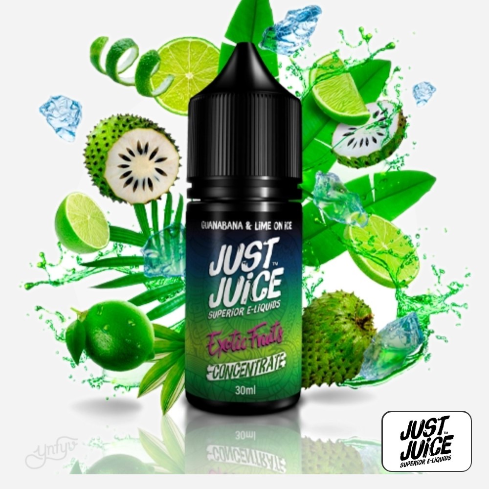 Aroma Guanaba Lime On Ice 30Ml - Just Juice | Yonofumoyovapeo.com aroma guanaba lime on ice 30ml – just juice