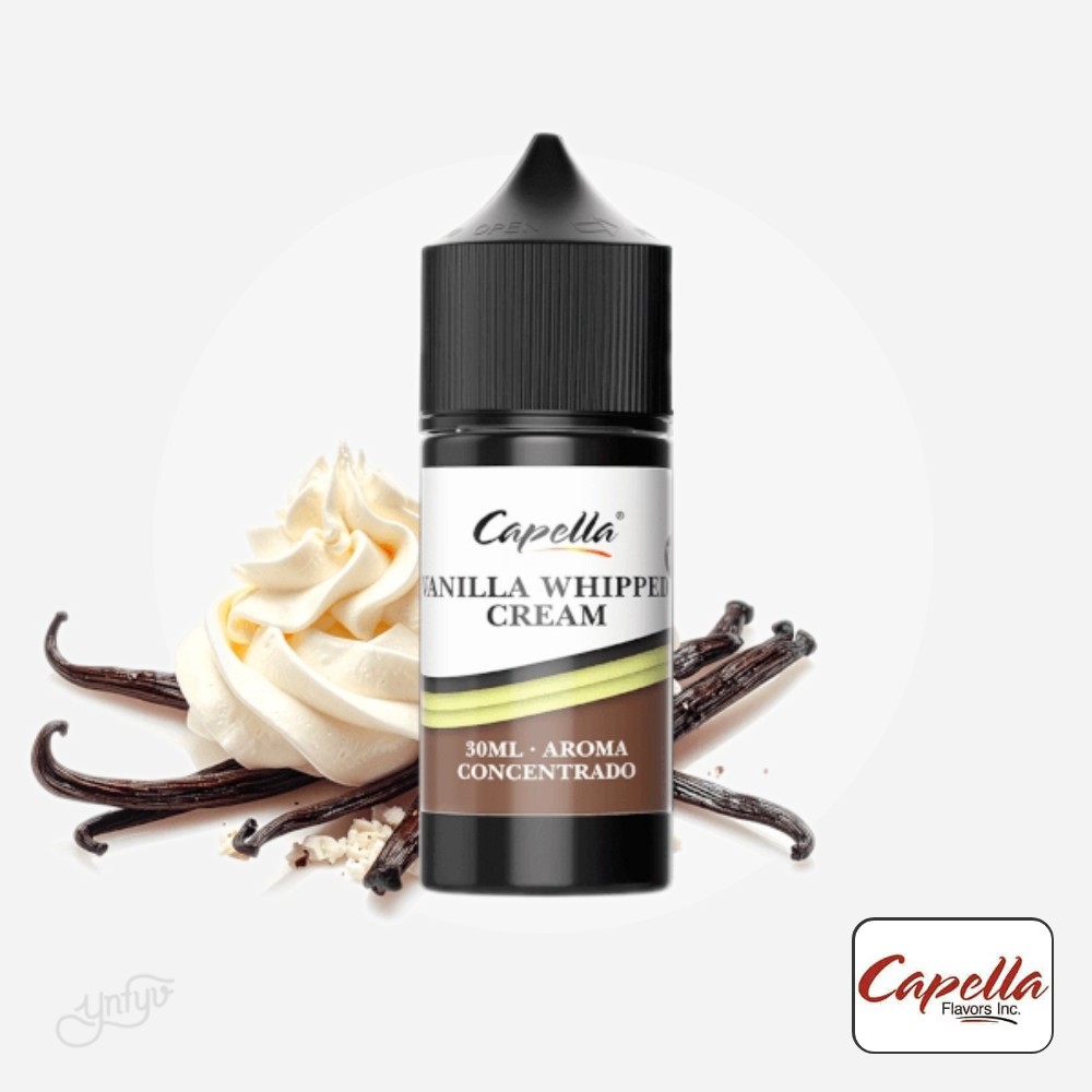 Aroma Vanilla Whipped Cream V2 30Ml - Capella | Yonofumoyovapeo.com aroma vanilla whipped cream v2 30ml – capella