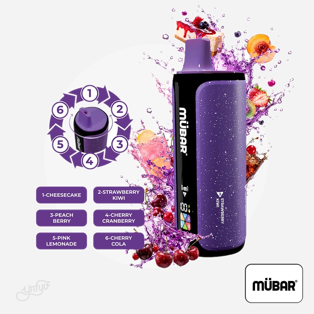 Vaper Desechable 6En1 240K Berry Mix 0Mg Mübar | Yonofumoyovapeo.com vaper desechable 6en1 240k berry mix 0mg mübar