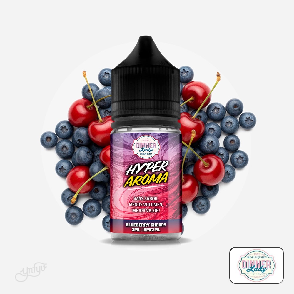 Aroma Hyper Blueberry Cherry 3Ml (Longfill) - Dinner Lady | Yonofumoyovapeo.com aroma hyper blueberry cherry 3ml (longfill) – dinner lady