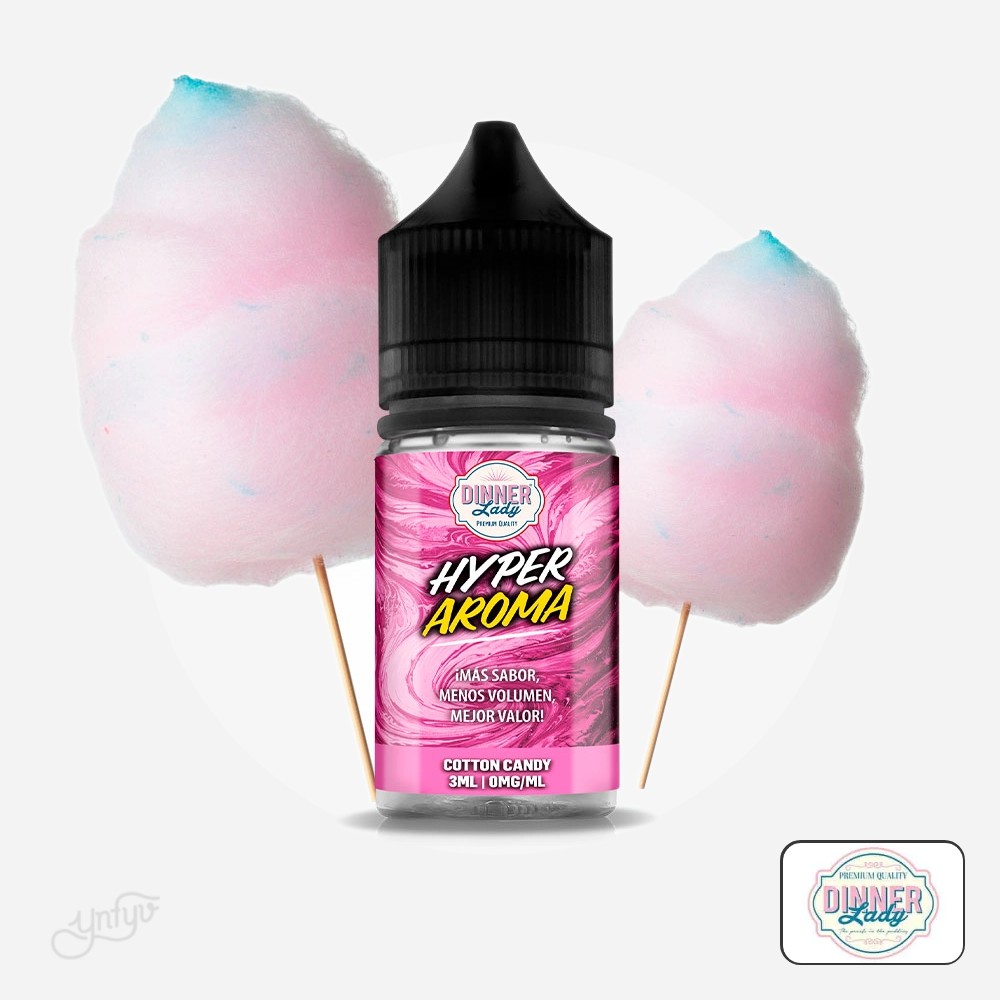 Aroma Hyper Cotton Candy 3Ml (Longfill) - Dinner Lady | Yonofumoyovapeo.com aroma hyper cotton candy 3ml (longfill) – dinner lady