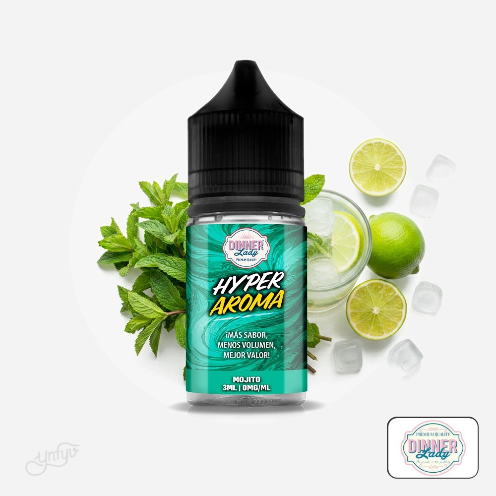 Aroma Hyper Mojito 3Ml (Longfill) - Dinner Lady | Yonofumoyovapeo.com aroma hyper mojito 3ml (longfill) – dinner lady