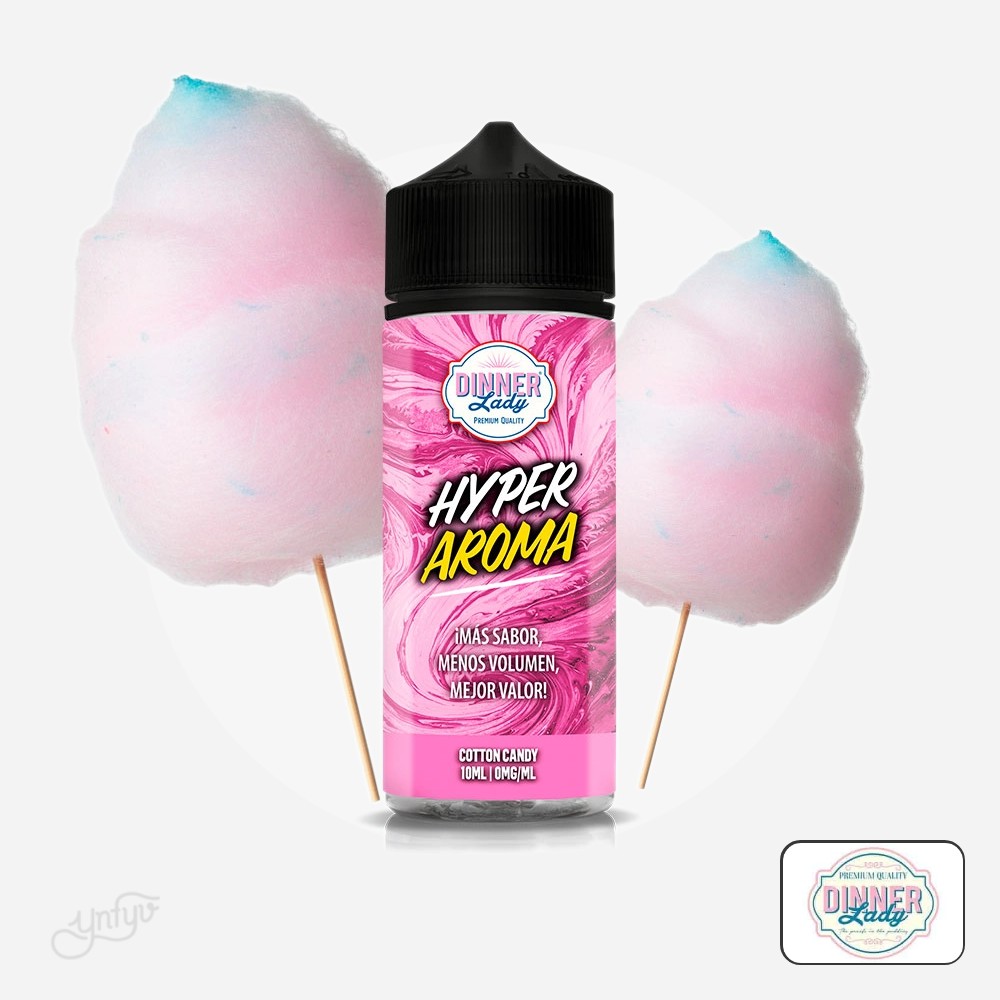 Aroma Hyper Cotton Candy 10Ml (Longfill) - Dinner Lady | Yonofumoyovapeo.com aroma hyper cotton candy 10ml (longfill) – dinner lady