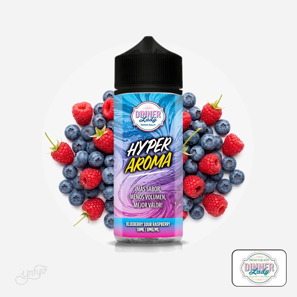 Aroma Hyper Blueberry Sour Raspberry 10Ml (Longfill) - Dinner Lady | Yonofumoyovapeo.com aroma hyper blueberry sour raspberry 10ml (longfill) – dinner lady