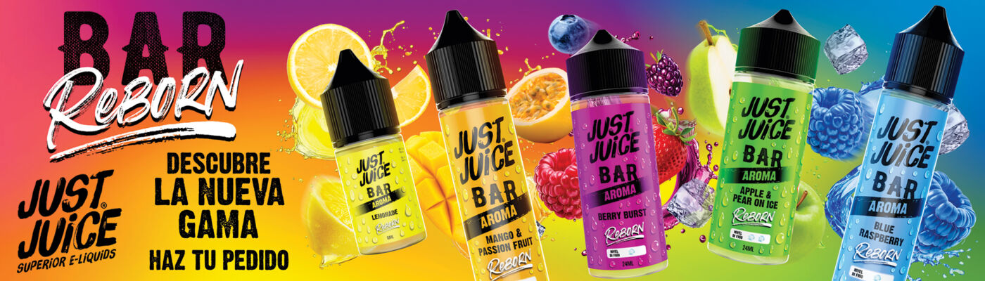 Tienda Vaper Barato, Vapers Desechables Y Recargables | Yonofumoyovapeo.com banner nuevos longfill de just juice en yonofumoyovapeo