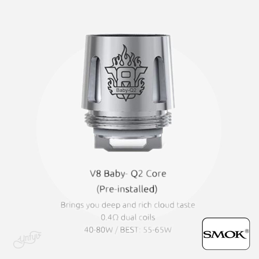 Resistencia Smok Tfv8 Baby Q2 (Pack De 5) | Yonofumoyovapeo.com resistencia smok tfv8 baby q2 (pack de 5)