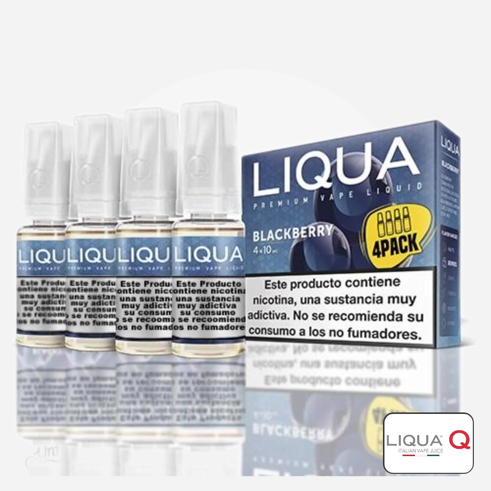 Blackberry 30Ml (3+1) - Liqua | Yonofumoyovapeo.com blackberry 30ml (3+1) – liqua