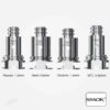 Resistencia Smok Nord Ceramic (Pack De 5) | Yonofumoyovapeo.com resistencia smok nord ceramic (pack de 5)