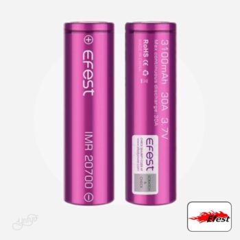 Top Ventas Accesorios Vapeo | Yonofumoyovapeo.com batería efest imr 20700 – 3.100 ma. (pack de 2)