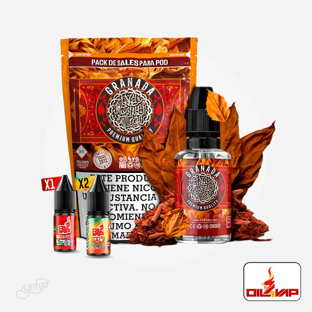 Rubio Granada Pack De Sales - Oil4Vap | Yonofumoyovapeo.com rubio granada pack de sales – oil4vap