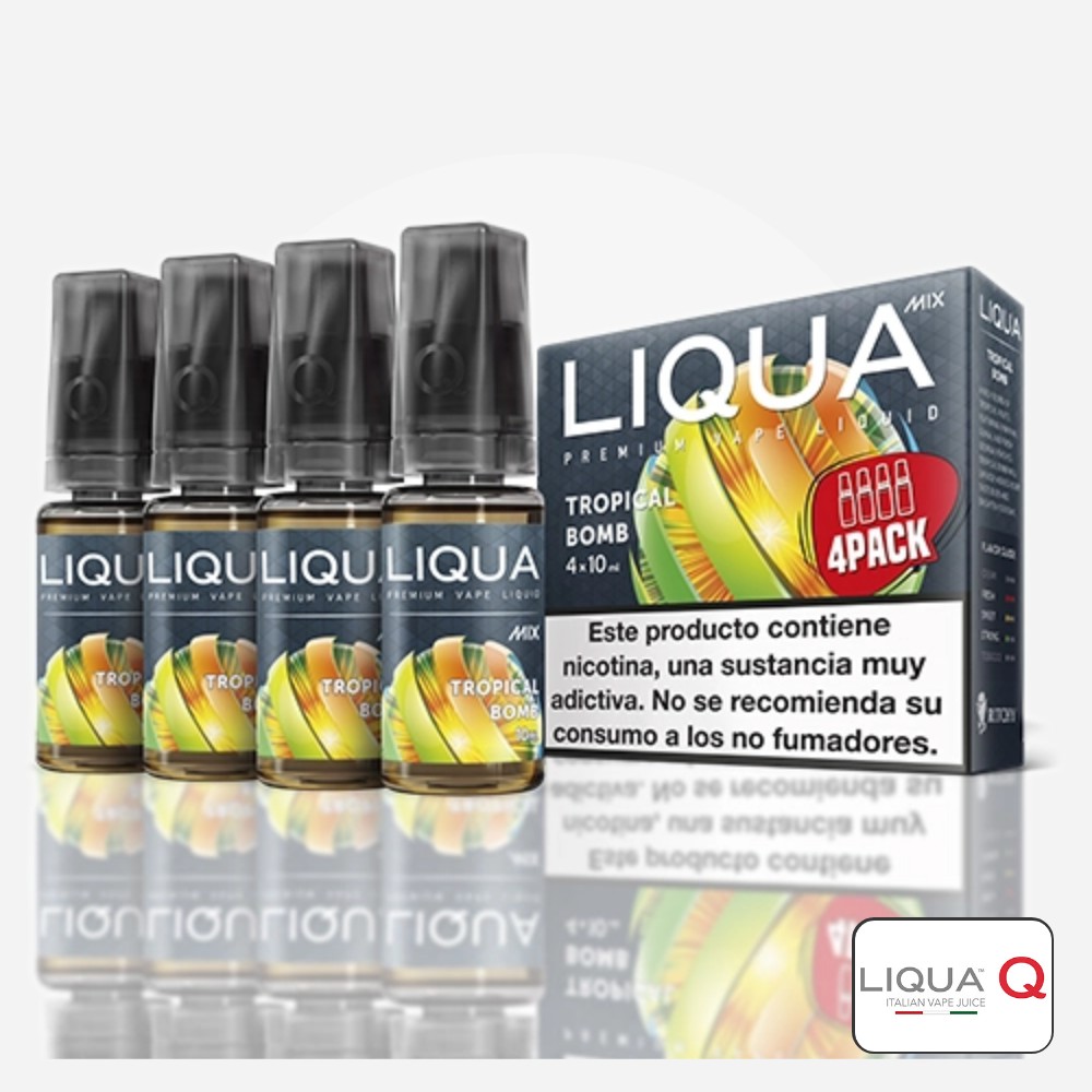 Tropical Bomb 30Ml (3+1) - Liqua | Yonofumoyovapeo.com tropical bomb 30ml (3+1) – liqua