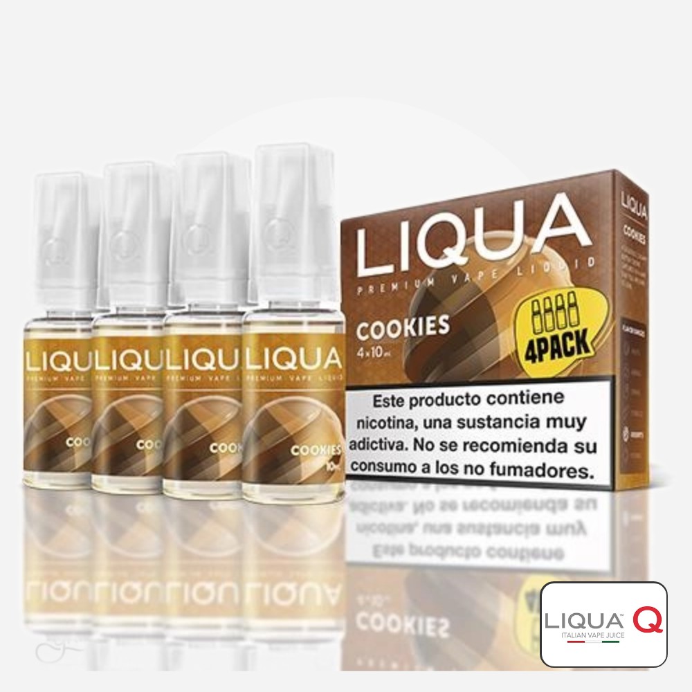 Cookies 30Ml (3+1) - Liqua | Yonofumoyovapeo.com cookies 30ml (3+1) – liqua