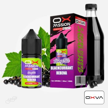 Aroma Ox Passion Blackcurrant Rebena 6ml (Longfill) - Oxva