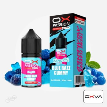 Aroma Ox Passion Blue Razz Gummy 6ml (Longfill) - Oxva