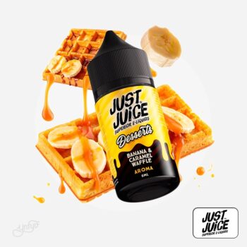 Aroma Banana Caramel Waffle 6ml (Longfill) - Just Juice