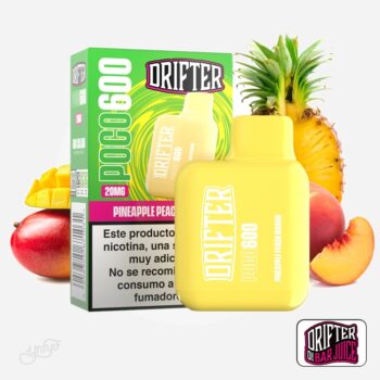 Vaper Desechable Poco 600 Pineapple Peach Mango 20mg Drifter