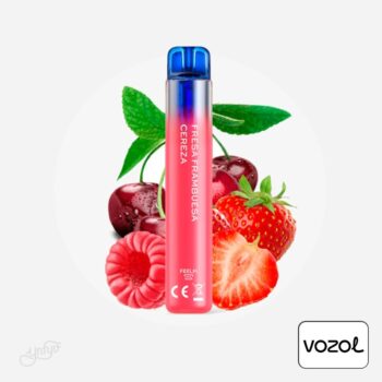 Vaper Desechable Neon 1000 Fresa Frambuesa Cereza 20mg Vozol