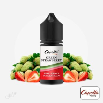 Descubre La Mejor Tienda De Vapeo En Barcelona | Yonofumoyovapeo.com aroma flavors green strawberry 30ml - capella