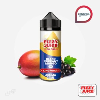 Aroma King Bar Blackcurrant Mango 24ml (Longfill) - Fizzy Juice