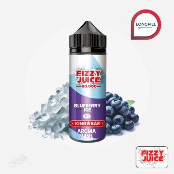 Aroma King Bar Blueberry Ice 24ml (Longfill) - Fizzy Juice