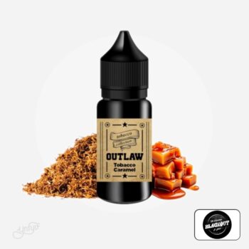 Aroma Outlaw Tobacco Caramel Shot 6ml (Longfill) - Blackout