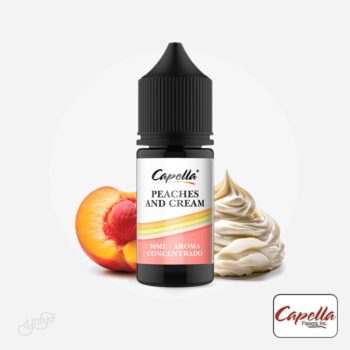 Aroma Peaches And Cream V2 30ml - Capella