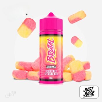 Aroma Rhubarb & Custard 24ml (Longfill) - Brutal By Just Juice