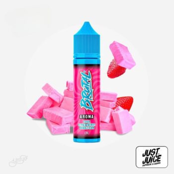 Aroma Sour Strawberry Bubblegum 12ml (Longfill) - Brutal By Just Juice