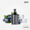 Cartucho Precargado Vista Plug 2+10 Blueberry Zero Vozol