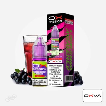 Sales Passion Salts Blackcurrant Rebena 10ml - Oxva Ox