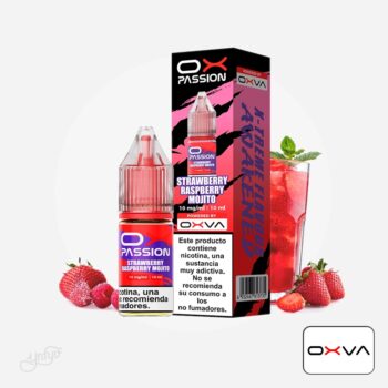 Sales Passion Salts Strawberry Raspberry Mojito 10ml - Oxva Ox