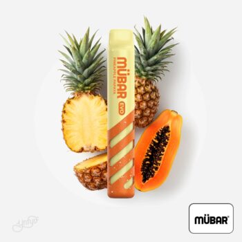 Vaper Desechable Evo 800 Pineapple Papaya 20mg Mübar