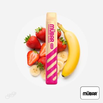 Vaper Desechable Evo 800 Strawberry Banana 20mg Mübar