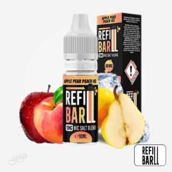 Sales Apple Peach Pear Ice Salts 10ml – Refill Bar